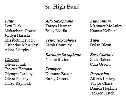 Sr Band